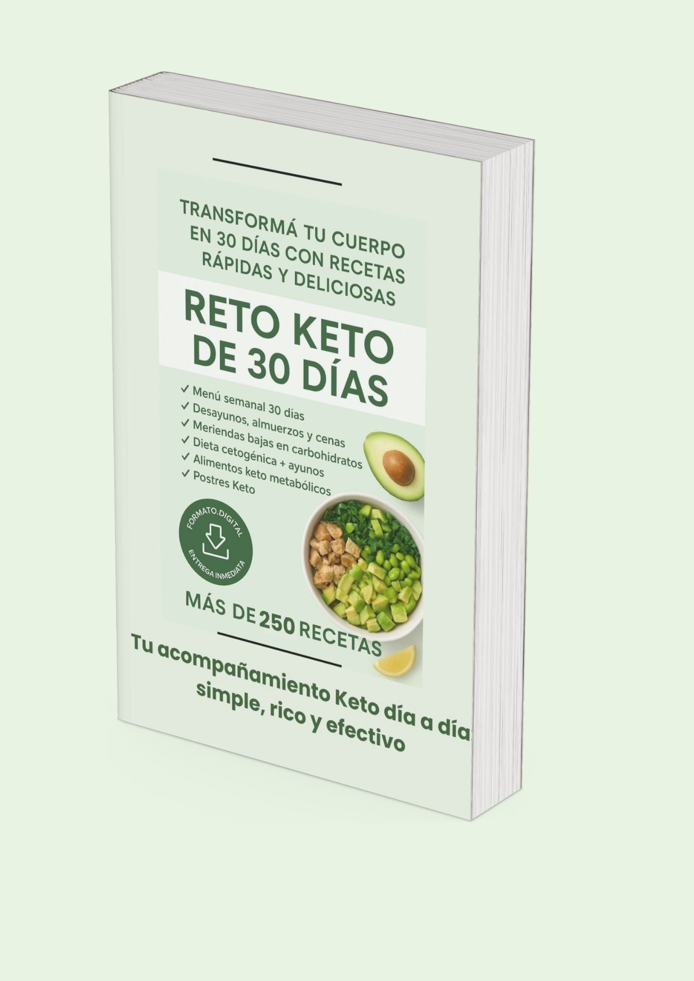 Reto Keto 30 Días – Baja de Peso y Quema Grasa